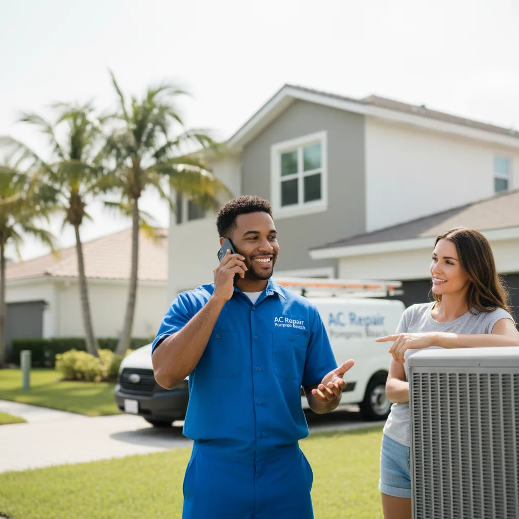 AC Repair Pompano Beach customer support in Pittsboro